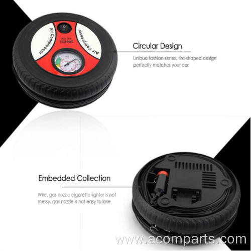 Portable cheap Tire Inflator Air Compressor pump